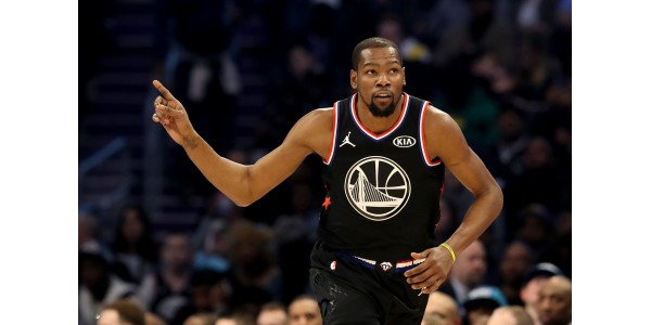 A Durant piace la nuova maglia di Houston Rockets